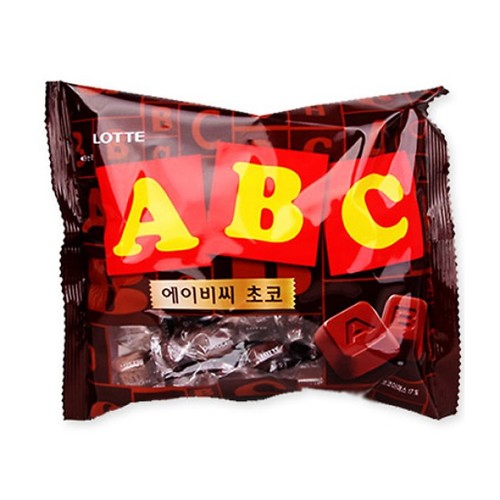 (5145830)(롯데)초코렛/ABC/밀크/200g